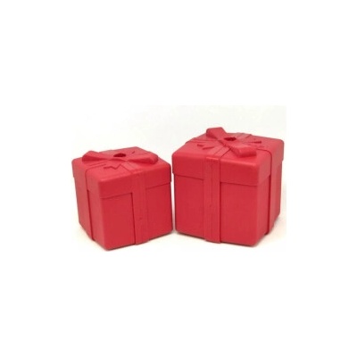 SodaPup hračka pre psa darček medium červený 6,4 x 6,4 cm
