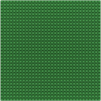 Sluban B0833C Základní deska 25.6 x 25.6 cm zelená