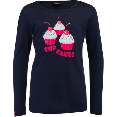 Lewro POPPY Dívčí triko tmavě modrá