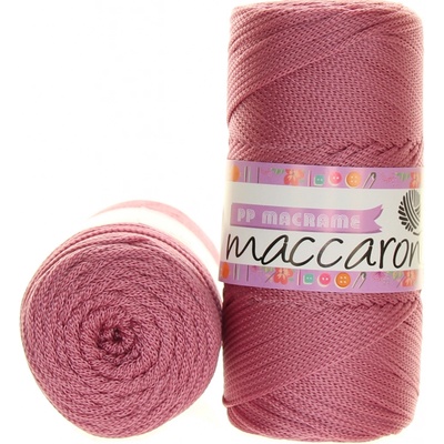 Maccaroni PP Macrame 090 starorůžová