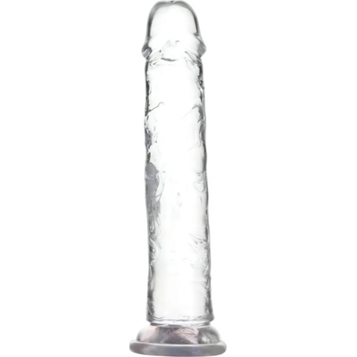 Addiction Crystal stojací dildo průhledné 20cm