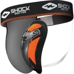 Shock Doctor 329 supporter with ultra carbon flex cup черно, тъмносиво, оранжево l (329)