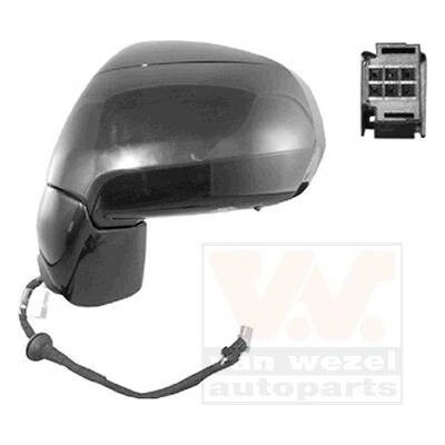 Vonkajšie zrkadlo VAN WEZEL 0928805