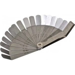 SATRA Feeler Gauge 16 Blade Angled Profi 0.127 - 0.508mm Satra S-S16PG 06632 (S-S16PG)
