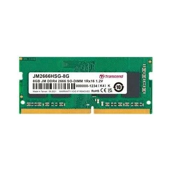 Transcend JetRam DDR4 8GB 2666MHz CL19 JM2666HSG-8G