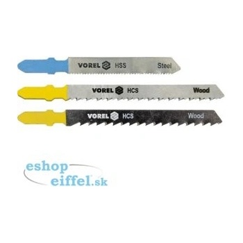Vorel Pílový list do priamočiarej píly A 100/75 mm na drevo a plast 5 ks