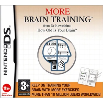 Nintendo More Brain Training from Dr Kawashima How Old is Your Brain? (NDS)