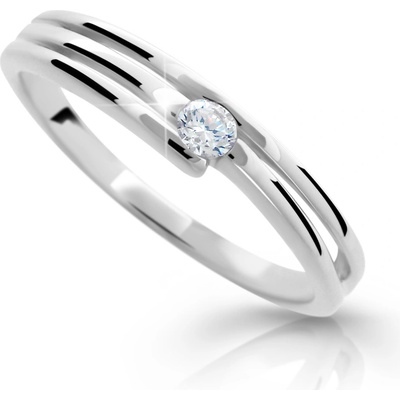 Steel Edge Stříbrný prsten se zirkonem 1717