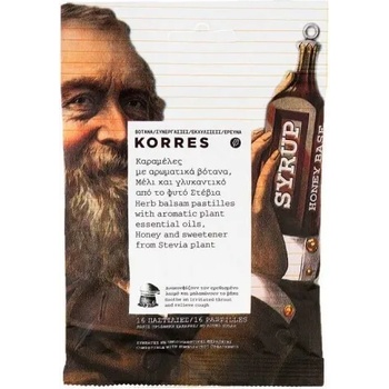 Image 1 of KORRES Дражета за гърло с ароматни билки и мед, Korres Sweets with Herbs, Honey & Stevia Sweetener 16tmch