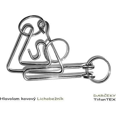 Hlavolam kovový Lichobežník