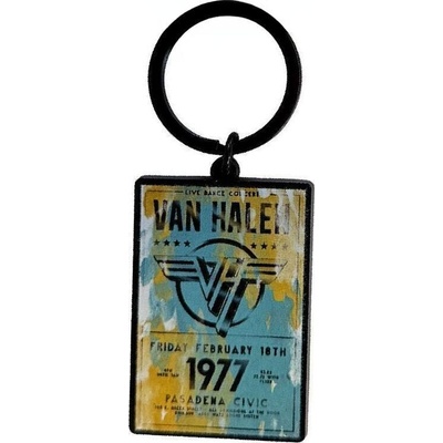 Van Halen Pasadena '77 Ключодържател (VHKEY03)