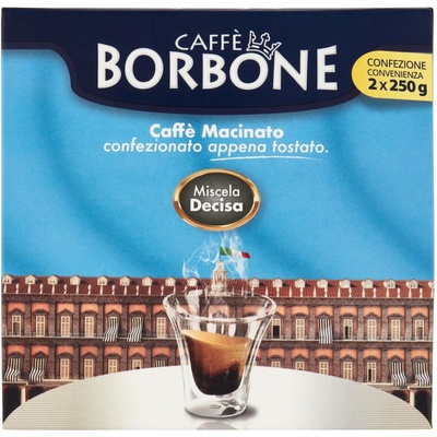 Borbone caffé macinato mletá 2 x 250 g