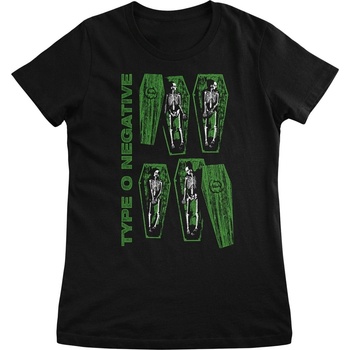 Type O Negative Coffins Black M Дамски Риза (WMX-5-TON006-BK-M)