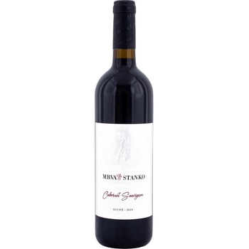 Mrva & Stanko Cabernet Sauvignon 2021 14% 0,75 l (čistá fľaša)