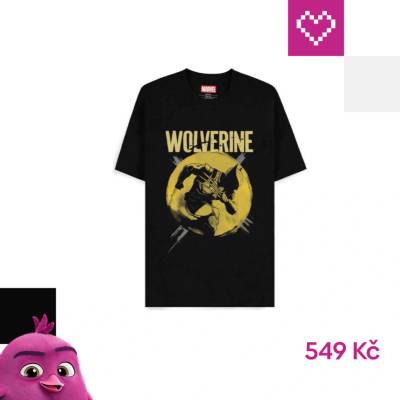 Difuzed tričko Marvel Wolverine Action Pose