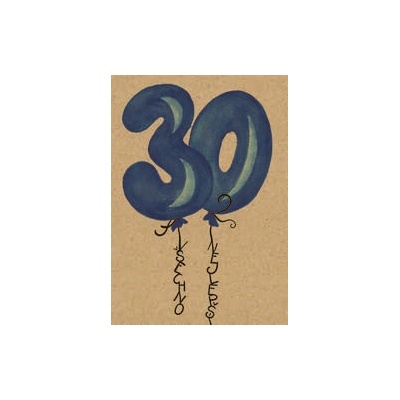 Přáníčko BeBechy - recyklovaný papír - 30