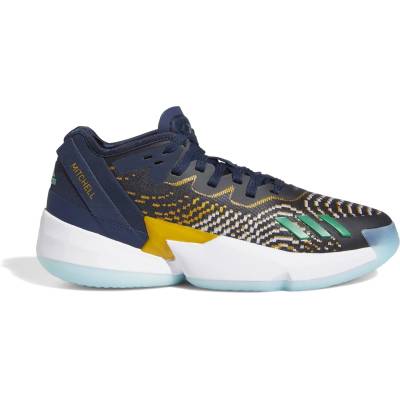 adidas Мъжки баскетболни кецове Adidas D. O. N Issue 4 Basketball Trainers Mens - Navy