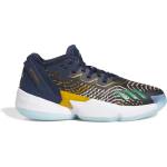 adidas Мъжки баскетболни кецове Adidas D. O. N Issue 4 Basketball Trainers Mens - Navy