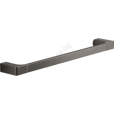 Gedy - Стенна закачалка за кърпи PIRENEI 6, 6x45 cm металик сив (SH0859)