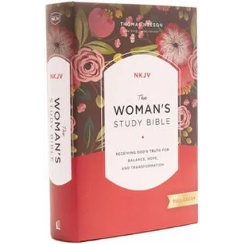 NKJV, The Woman's Study Bible, Hardcover, Red Letter, Full-Color Edition