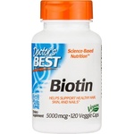 Doctor's Best BEST Biotin 5000 mcg [120 капсули]