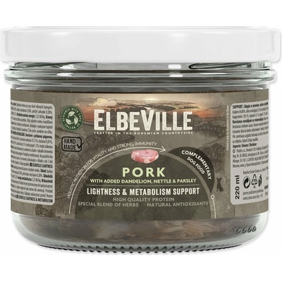 Elbeville Dog Lightness & Metabolism Support vepřové s přidanou smetánkou 220 ml – Zbozi.Blesk.cz