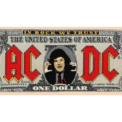 Nažehlovačka AC/DC - Bank Note