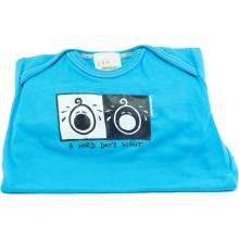 Detské body Mayaka s krátkym rukávom A Hard Day´s Night tyrkysové Vhodné pro