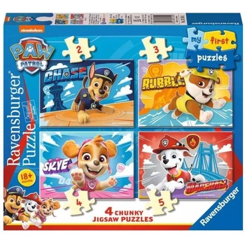 Ravensburger Puzzle Ravensburger Paw Patrol My Wirest 2/3/4/5pc