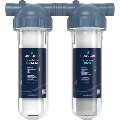 Dvojmontáž (nanofiltr AquaTeo + filtr pevných částic)