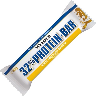 Weider 32% Protein Bar [60 грама] Бял Шоколад с Банан
