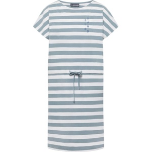 ELBSAND Дамска рокля Elbsand Women's Sellvie Dress - Seaweed / Bright White - размер XS (134-1699-0511)