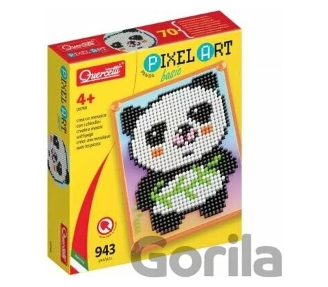 Quercetti Pixel Art Basic - Panda 0768