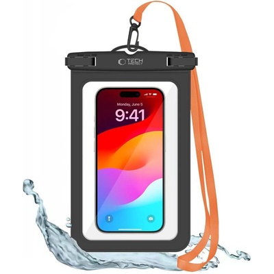 Tech-Protect Универсален Водоустойчив Калъф, Tech-Protect Waterproof Case, Прозрачен (6957303869596)