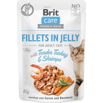 Brit Care Cat Pouch Tender Turkey & Shrimps in Jelly 85 g