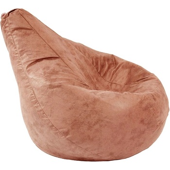 Image 1 of PUFRELAX Пуф круша за деца 4-14 г. 160л. Nirvana Light - Tiger eye, Перящ се калъф, Пълнеж от Полистиролни перли, Гама Premium, 8957 (PUF-G-NL-PT-TIG)