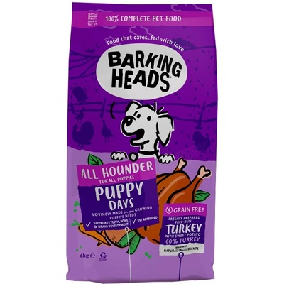 Barking Heads & Meowing Heads All Hounder Puppy Days Турция 6 кг