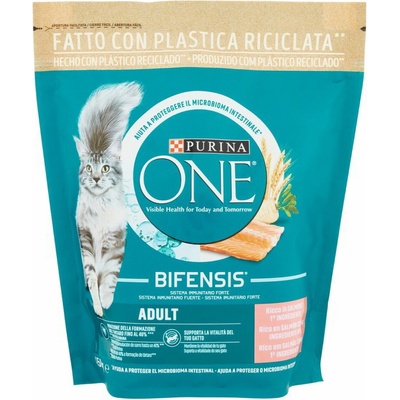 Purina ONE s lososom a cereáliami pre mačky 450 g