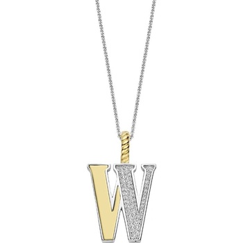 Ti Sento Сребърно колие с буква W Ti Sento 6840ZY_W (6840ZY_W)