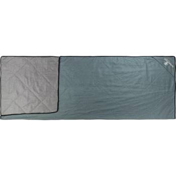 Grüezi-Bag Wellhealth Вълнено одеяло Grüezi grey-blue deluxe (403606)