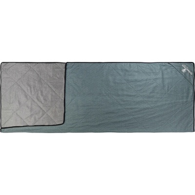 Grüezi-Bag Wellhealth Вълнено одеяло Grüezi grey-blue deluxe (403606)