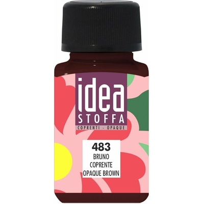 Maimeri Idea Stoffa farba na látky opaque brown 60 ml