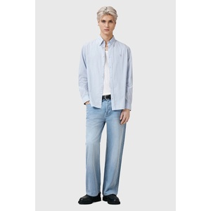 AllSaints Памучна риза SAINT (M087SC)