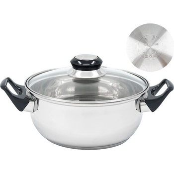 ТЕНДЖЕРА С КАПАК 24СМ 5.5Л gs-01101-24ca (028-1004)