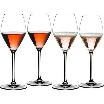 Riedel Double Roc x set křišťálových sklenic 4 x 370 ml