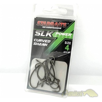 STARBAITS POWER HOOK PTFE COATED CURVED SHANK vel.8 10 ks