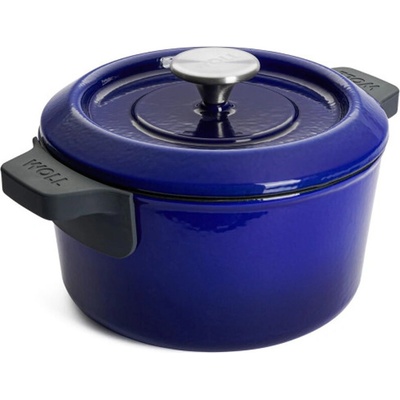 Woll Litinový hrnec s poklicí Iron 20 cm / 2,8 l modrá 120CI-020