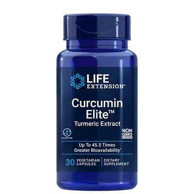 Life Extension Curcumin EIite Turmeric Extract - екстракт от куркума, 30 капсули