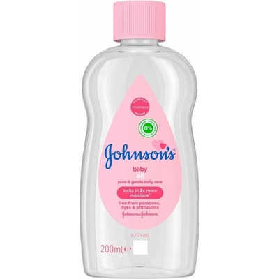 Johnson's Baby Pure&Gentle detský olej 200 ml