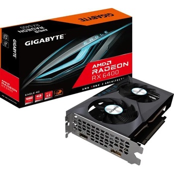 GIGABYTE Radeon RX 6400 EAGLE 4GB GDDR6 64bit (GV-R64EAGLE-4GD)